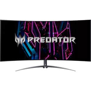 Monitor Gaming curbat OLED ACER Predator X45, 44.5", UWQHD, 240Hz, AMD FreeSync Premium, HDR10, negru