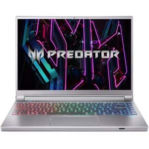 Laptop Gaming ACER Predator Triton 14 PT14-51-75FP, Intel Core i7-13700H pana la 5GHz, 14" WQXGA, 16GB, SSD 1TB, NVIDIA GeForce RTX 4070 8GB, Free DOS, argintiu