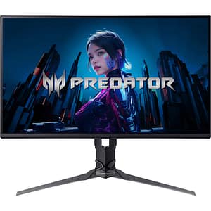 Monitor Gaming LED IPS ACER Predator XB253QF, 24.5", Full HD, 300Hz, AMD FreeSync Premium, HDR10, boxe, negru