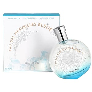 Apa de toaleta HERMES Eau des Merveilles Bleue, Femei, 50ml