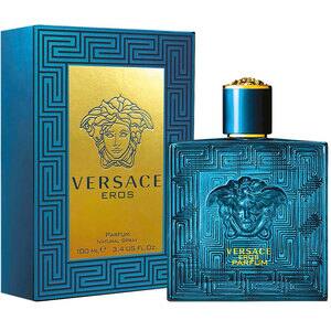 Apa de parfum VERSACE Eros Parfum, Barbati, 100ml