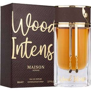 Apa de parfum MAISON ASRAR Wood Intense, Unisex, 80ml