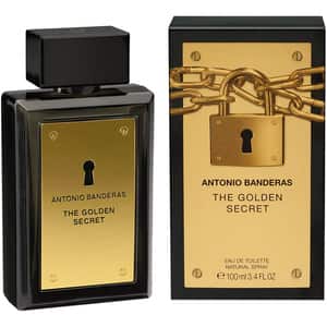 Apa de toaleta ANTONIO BANDERAS Golden Secret For Men, Barbati, 100ml