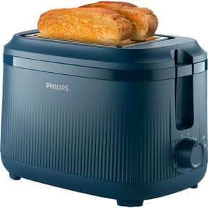 Prajitor de paine PHILIPS Seria 3000 HD2511/70, 2 felii, 900W, albastru inchis