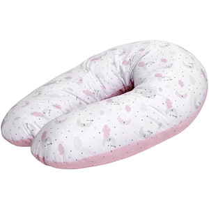 Perna multifunctionala LORELLI Moon&Stars 20810065203, 190cm, roz-gri