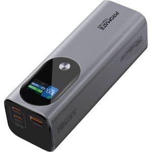 Baterie externa PROMATE Titan-160, 27600mAh, 2xUSB-C PD 140W, 1xUSB-A 22.5W, gri