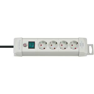 Prelungitor BRENNENSTUHL Premium-Line 212432, 4 prize, 1.8m, gri