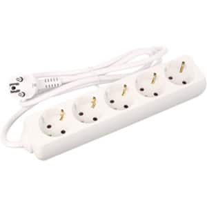 Prelungitor STROHM 5948833106313, 5 prize Shucko, 3m, alb