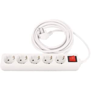 Prelungitor STROHM 5948833106320, 5 prize Shucko, 5m, alb