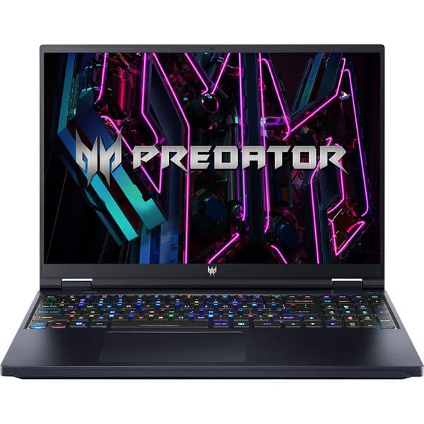 Laptop Gaming ACER Predator Helios 16 PH16-71-97U9, Intel Core i9-13900HX pana la 5.4GHz, 16" WQXGA, 32GB, SSD 1TB, NVIDIA GeForce RTX 4070 8GB, Free DOS, negru