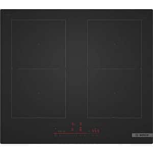 Plita incorporabila BOSCH PVQ61CHB1E, Inductie, 4 arzatoare, Touch Control, negru mat