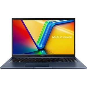 Laptop ASUS VivoBook 15 R1502VA-BQ1024, Intel Core i5-13420H pana la 4.6GHz, 15.6" Full HD, 16GB, SSD 1TB, Intel UHD Graphics, Free DOS, Quiet Blue