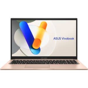 Laptop ASUS VivoBook 15 R1504VA-BQ1050, Intel Core i5-1335U pana la 4.6GHz, 15.6" Full HD, 8GB, SSD 512GB, Intel Iris Xe, Free DOS, Terra Cotta