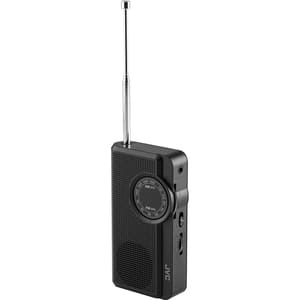 Radio portabil JVC RA-E311B, analog, negru