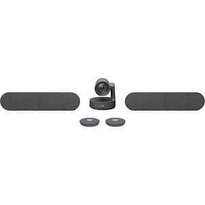 Camera Web LOGITECH Rally Plus, 4K Ultra HD 3840 x 2160p, negru