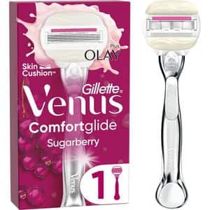 Aparat de ras GILLETTE Venus Comfortglide Sugarberry, Femei, 1 rezerva