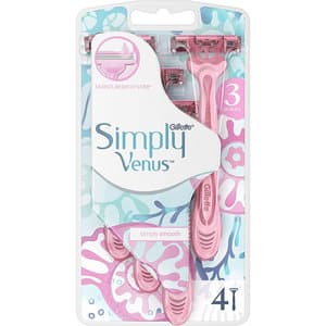 Aparat de ras de unica folosinta GILLETTE Simply Venus, Femei, 4 bucati
