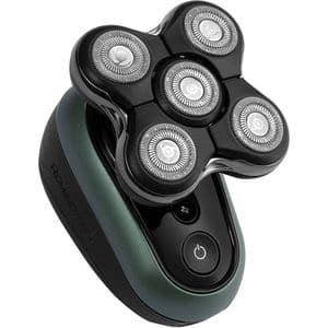Aparat de ras pentru cap REMINGTON Ultimate RX7 XR1600, acumulator, autonomie 60 min, functie Turbo, negru-verde
