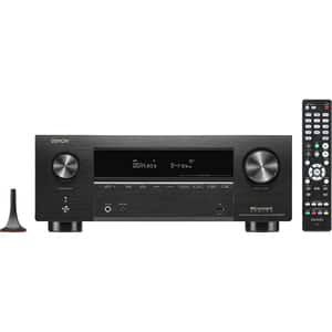 Receiver AV DENON AVC-X3800H, 665W, Wi-Fi, Bluetooth, Ethernet, Dolby Atmos, DTS:X, negru