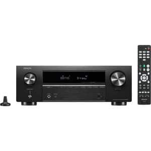 Receiver AV DENON AVR-X580BT, 130W, Bluetooth, 8K, Dolby Audio, negru