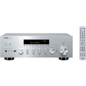 Receiver AV YAMAHA R-N600A, 80W, Wi-Fi, Bluetooth, argintiu