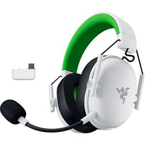 Casti Gaming Wireless RAZER BlackShark V3 X HyperSpeed Xbox, multiplatforma, 7.1 surround, alb