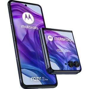 Telefon MOTOROLA Razr 50 Ultra 5G, 512GB, 12GB RAM, Dual SIM, Midnight Blue