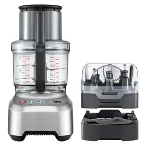 Robot de bucatarie SAGE BFP820, 2000W, viteza variabila, argintiu-negru
