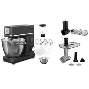 Robot de bucatarie ELECTROLUX Explore 6 E6KM1-8BPT, vas 6l, 1200W, 10 trepte viteza, negru-argintiu