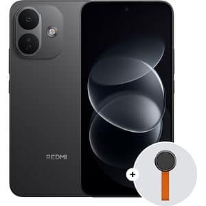 Telefon XIAOMI Redmi Note 17 Pro 5G, 256GB, 6GB RAM, Dual SIM, Black + Woven Strap Ring Stand