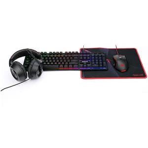 Kit Gaming REDRAGON S137 4 in 1, USB, Layout US, negru