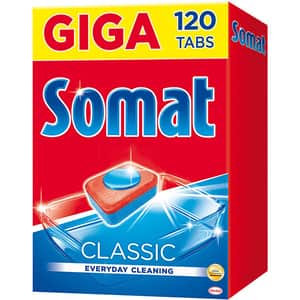 Detergent pentru masina de spalat vase SOMAT Classic, 120 bucati