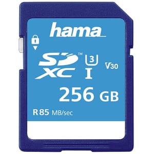 Card de memorie HAMA 123997, SDXC, 256GB, 80MB/s, clasa 10 UHS-I