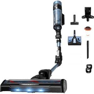 Aspirator vertical ROWENTA X-Force Flex 10.80 RH7AC1E0, 0.44l, 18.5V, autonomie max 60 min, albastru-negru