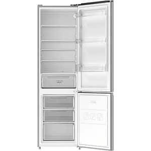 Combina frigorifica GORENJE RK620E2S4, 341 l, H 200 cm, Clasa E, argintiu