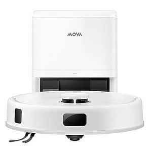 Aspirator robot MOVA E20S Pro Plus RLE23SD, 3.1l, autonomie max 40 min, Tehnologie Smart Pathfinder, alb