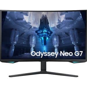 Monitor Gaming curbat LED VA SAMSUNG Odyssey Neo G7 LS32BG750NPXEN, 32", 4K UHD, 165Hz, AMD FreeSync Premium Pro, negru