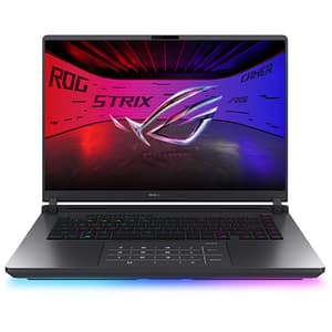 Laptop Gaming ASUS ROG Strix G16 G615JPR-S5044, Intel Core I9-14900HX pana la 5.8GHz, 16" WQXGA, 16GB, SSD 1TB, NVIDIA GeForce RTX 5070 8GB, Free DOS, Eclipse Gray