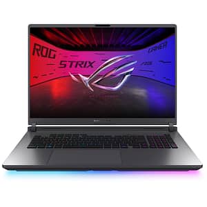 Laptop Gaming ASUS ROG Strix G18 G815JPR-S9024, Intel Core I9-14900HX pana la 5.8GHz, 18" WQXGA, 32GB, SSD 1TB, NVIDIA GeForce RTX 5070 8GB, Free DOS, Eclipse Gray