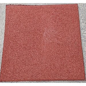 Dala cauciuc gradina OUTDOOR LIVING, 50 x 50 x 1.2 cm, rosu