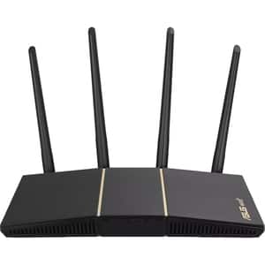Router Wireless Gigabit ASUS RT-AX57 AX3000, Wi-Fi 6, Dual-Band 2402 + 574 Mbps, negru
