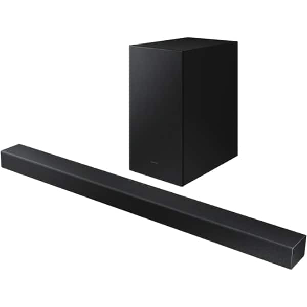 Soundbar SAMSUNG HW-A450, 2.1, 300W, Bluetooth, Subwoofer Wireless, Dolby, negru