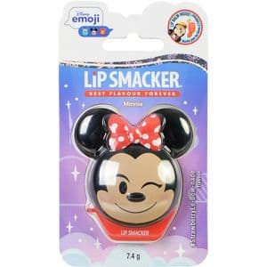 Balsam de buze LIP SMACKER Disney Emoji, Minnie Strawberry Le Bow Nade, 7.4g
