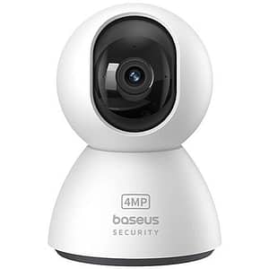 Camera IP Wireless BASEUS P1, 3K, 1440p, IR, Night Vision, alb