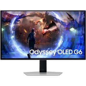 Monitor Gaming OLED SAMSUNG Odyssey G6 LS27DG602SU, 27", QHD, 360Hz, AMD FreeSync Premium Pro, HDR10+, negru