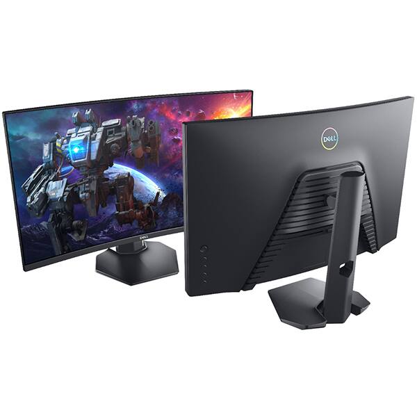 Monitor Gaming curbat LED VA DELL S2721HGF, 27", Full HD, 144Hz, NVIDIA G-Sync, negru