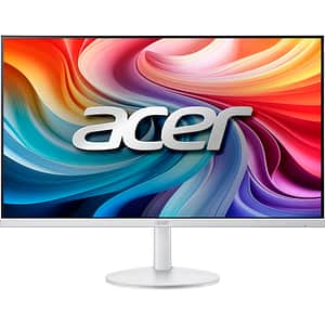 Monitor LED IPS ACER SA243YG0, 24", Full HD, 120Hz, AMD FreeSync, boxe, alb