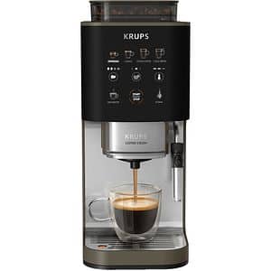Espressor semi-automat KRUPS Coffee Crush Experience SA403BE0, 1.8l, 1350W, 15 bar, bej-negru