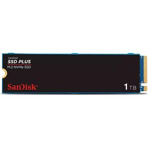 Solid-State Drive (SSD) SANDISK Plus, 1TB, PCIe Gen 3, M.2 PCIe, SDSSDA3N-1T00-G26