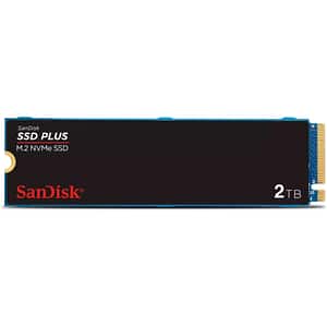 Solid-State Drive (SSD) SANDISK Plus, 2TB, PCIe Gen 3, M.2 PCIe, SDSSDA3N-2T00-G26